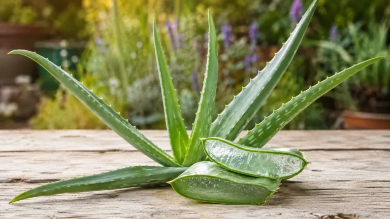 aloe vera faydaları - Aloe Vera bitkisi ve kullanım görseli