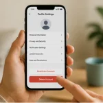 Instagram hesabı silme veya dondurma ayarları