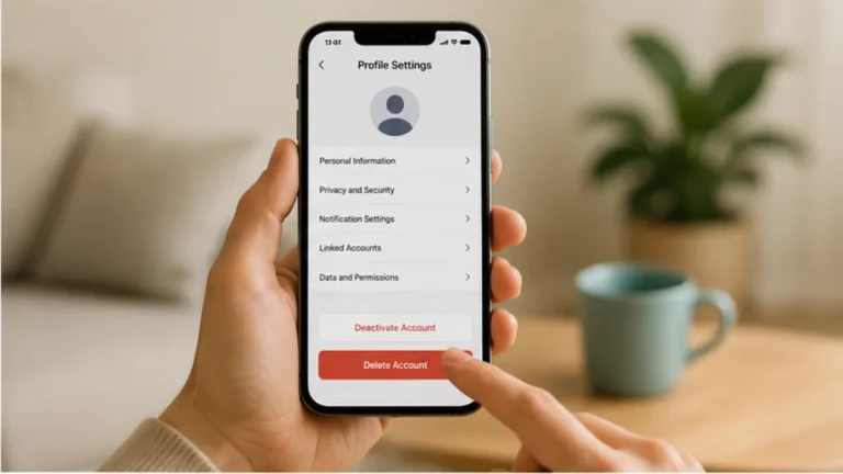 Instagram hesabı silme veya dondurma ayarları