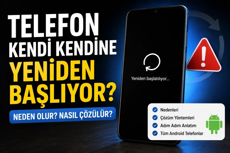 Telefon Kendi Kendine Yeniden Başlıyor: Nedenleri ve Çözümleri